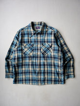 Load image into Gallery viewer, 1960s Pendleton Loop Collar Plaid Shirt - XL