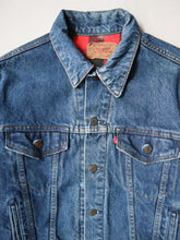 Load image into Gallery viewer, 1980s Made in USA Levi's Flannel Lined Denim Jacket - S