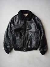 Load image into Gallery viewer, 1980s Distressed Cooper Type G-1 Leather Jacket - M/L
