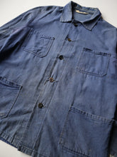 Load image into Gallery viewer, 1970s Thrashed Italian Chore Jacket - L