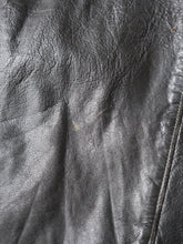 Load image into Gallery viewer, 1960's British Cycle Leathers D Pocket Leather Biker Jacket - M