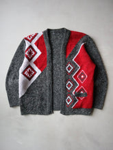 Load image into Gallery viewer, 1980s Shaggy Open Cardigan - M