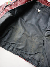 Load image into Gallery viewer, 1980's Queens Leather Varsity Jacket - S