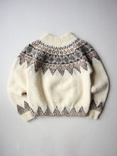 Load image into Gallery viewer, 1980s Icelandic Wool Knit Sweater - XS