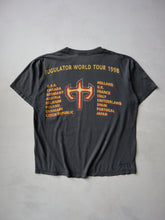 Load image into Gallery viewer, 1990's Distressed Judas Priest Jugulator World Tour T-Shirt - M/L