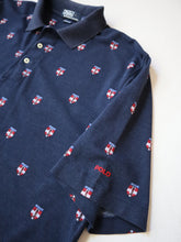 Load image into Gallery viewer, 1990s Made in USA Polo Ralph Lauren Crest Polo Shirt - L