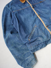 Load image into Gallery viewer, 1970s Wrangler Lined Denim Jacket with Corduroy Collar - M