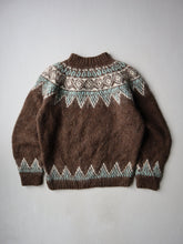 Load image into Gallery viewer, 1980s Icelandic Wool Knit Sweater - L