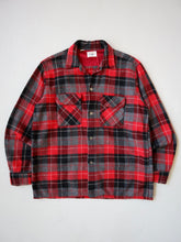 Load image into Gallery viewer, 1960/70s Golden Fleetline Wool & Rayon Flap Pocket Shirt - M