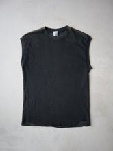 Load image into Gallery viewer, 1980s Faded Mesh Muscle Tank - S