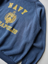 Load image into Gallery viewer, 1970s U.S Navy Annapolis Raglan Sweatshirt - M/L