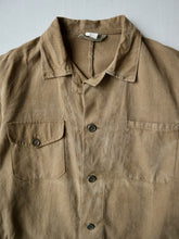 Load image into Gallery viewer, Czech Otavan Třebon Cropped Herringbone Twill Workwear Jacket - L