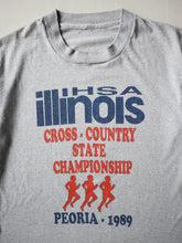 Load image into Gallery viewer, 1980s illinois Cross Country State Championship T-Shirt - S