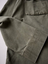 Load image into Gallery viewer, 1960s Dutch Army HBT Field Shirt - M