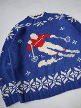 Load image into Gallery viewer, 1990's Lands End Lambswool Knit Sweater - L