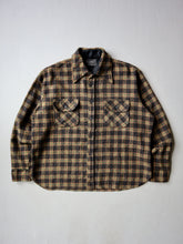 Load image into Gallery viewer, 1970s Wool & Linen Blend Check Shirt - L