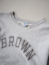 Load image into Gallery viewer, 1980's Champion Reverse Weave Brown College Sweatshirt - L/XL