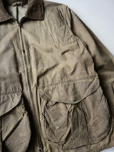 Load image into Gallery viewer, 2000s Filson Waxed Field Jacket with Suede Collar - L