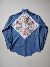 Load image into Gallery viewer, 1970s Patchwork Shirt - S