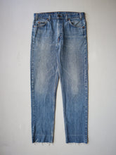 Load image into Gallery viewer, 1980s Orange Tab Levi's 505 Jeans with Released Hem - 34"