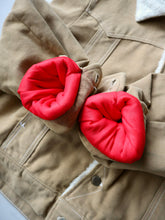 Load image into Gallery viewer, 1970's Lee Storm Rider Faux Suede and Sherpa Western Style Jacket - L