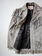 Load image into Gallery viewer, Schott Rancher Western Suede Leather Fringe Jacket - XS