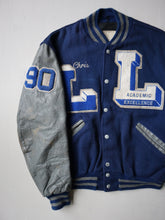 Load image into Gallery viewer, 1980s Lackey Chargers Patched Varsity Jacket - L/XL