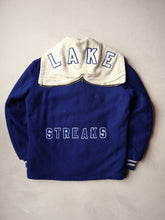 Load image into Gallery viewer, 1980s Delong Hooded Varsity Jacket - M