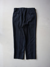 Load image into Gallery viewer, 1970's Pinstripe Wool Blend Pleated Pants - 34"