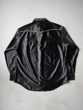 Load image into Gallery viewer, 1970s Career Club Satin Pearl Snap Shirt - XL