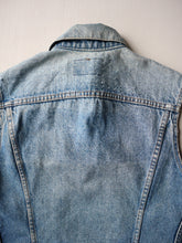 Load image into Gallery viewer, 1990s Levi's Biker Vest with Triumph Pin - XS