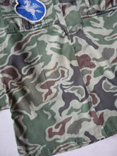 Load image into Gallery viewer, 1970's Distressed South Korean Army Noodle Camo Shirt - XS/S