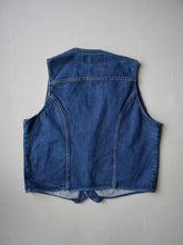 Load image into Gallery viewer, 1990s Wrangler Denim Vest - M