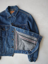 Load image into Gallery viewer, 1980s Made in USA Levi's Blanket Lined Denim Jacket - XS/S