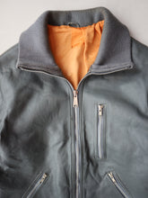 Load image into Gallery viewer, 1980's German Army Leather Pilot Jacket - S