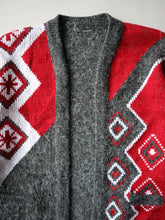 Load image into Gallery viewer, 1980s Shaggy Open Cardigan - M