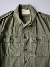 Load image into Gallery viewer, 1960s Dutch Army HBT Field Shirt - L/XL