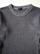 Load image into Gallery viewer, 1990s Overdyed Waffle Thermal Long Sleeve - S/M
