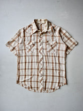 Load image into Gallery viewer, 1970's Permanent Press Pearl Snap Shirt - L