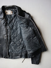 Load image into Gallery viewer, 1970s Distressed Schott Perfecto Leather Biker Jacket - S