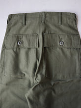 Load image into Gallery viewer, 1970's U.S Army OG-107 Fatigue Pants - 25"