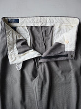 Load image into Gallery viewer, 1990's Polo Ralph Lauren Mini Houndstooth Pleated Pants - 34"