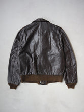 Load image into Gallery viewer, 1970's Gino Leathers A-2 Leather Jacket - S