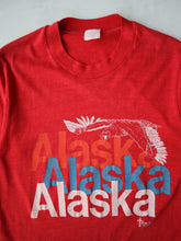Load image into Gallery viewer, 1970's Paper Thin Alaska Tourist T-Shirt - XS