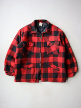 Load image into Gallery viewer, 1960s Buffalo Plaid Wool Blend Jacket - L