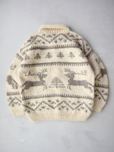 Load image into Gallery viewer, 1980's Nuca Huasi Cowichan Wool Knit Sweater - L