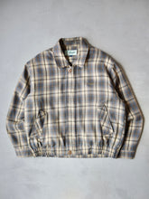 Load image into Gallery viewer, 1980s Plaid Lightweight Bomber Jacket - L