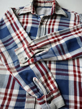 Load image into Gallery viewer, 1960s Distressed Flannel Shirt - S