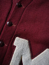 Load image into Gallery viewer, 1950s Campus Letterman Cardigan - XS