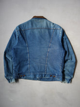 Load image into Gallery viewer, 1970s Wrangler Lined Denim Jacket with Corduroy Collar - L